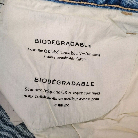 Frame Jeans The Low Boot Biodegradable Size 27 Women's. Waist 32" Inseam 31" - Picture 8 of 9